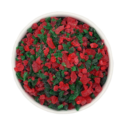 Red and Green Peppermint Ice Crunch