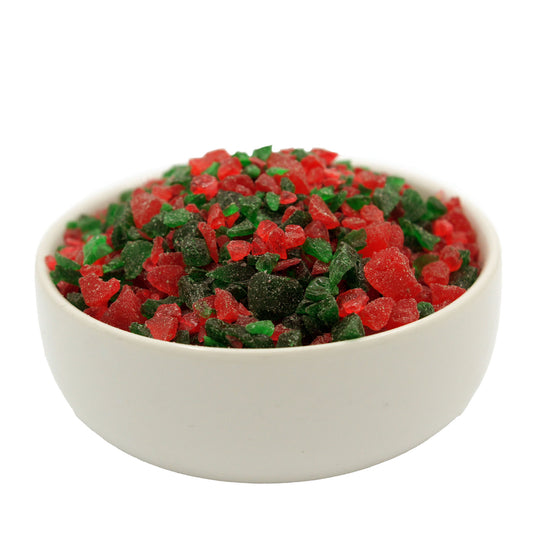 Red and Green Peppermint Ice Crunch