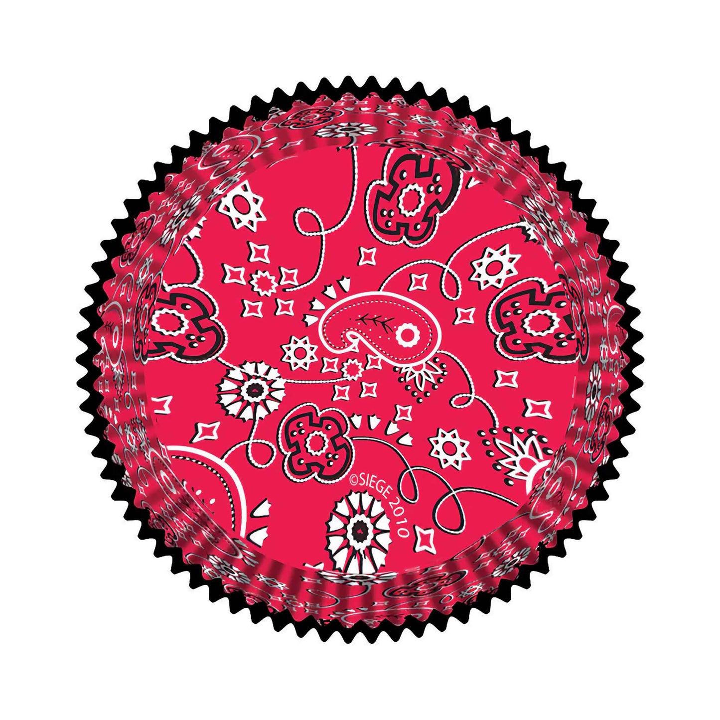 Red Bandana Standard Cupcake Liners - 32 Count