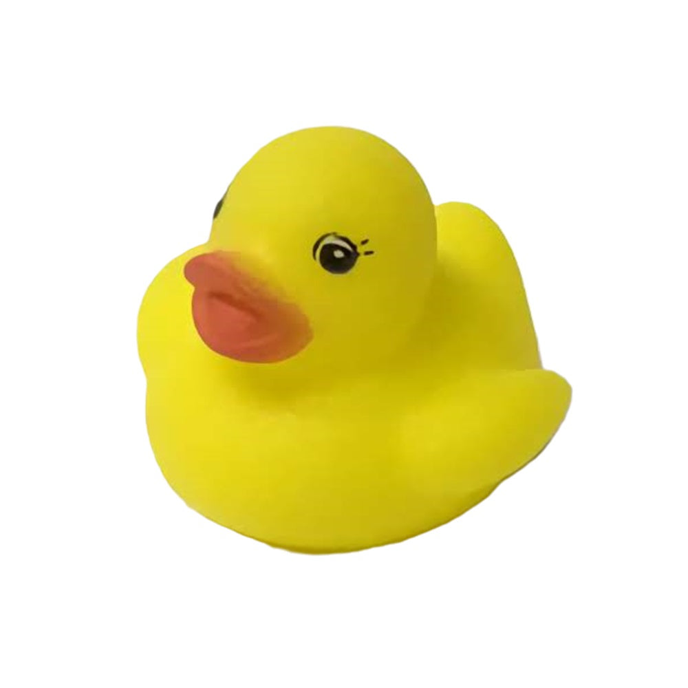 A cute rubber ducky cake topper, with its classic yellow body and bright orange beak, this topper is perfect for baby showers, first birthday cakes, or to add a playful touch to any baking project.