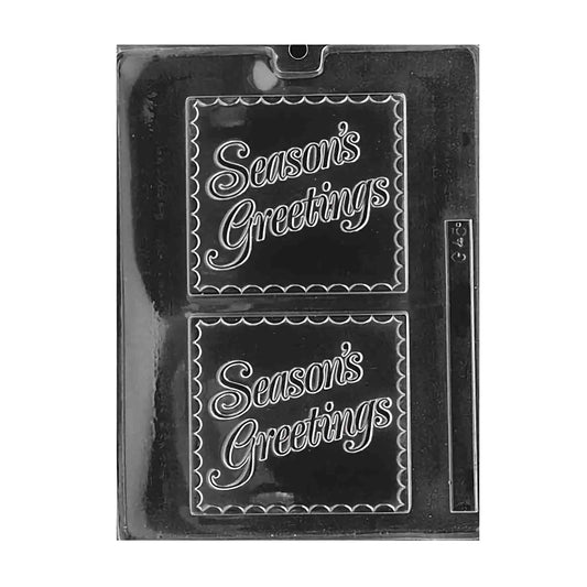 Seasons Greetings Chocolate Mold