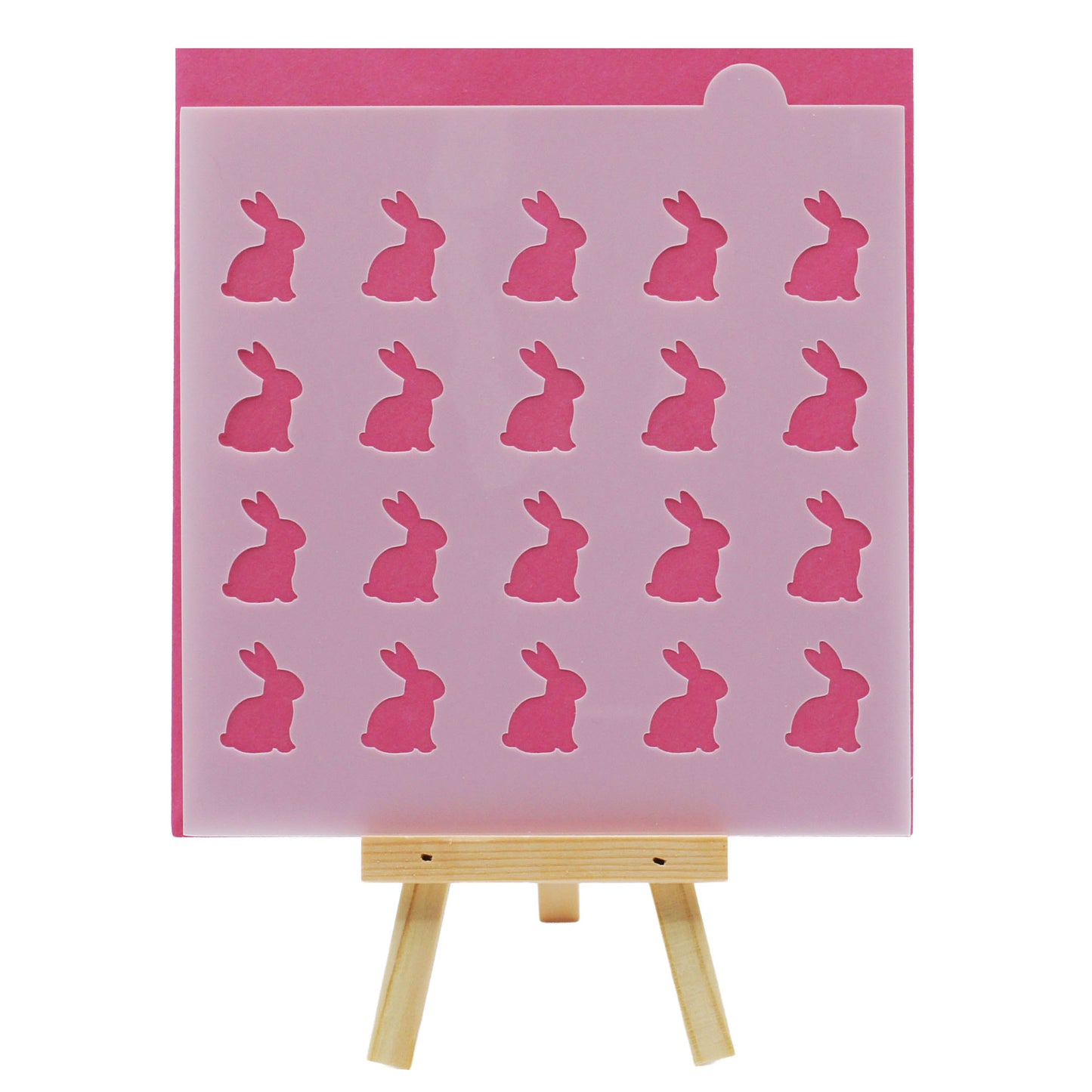 Sitting Bunny Cookie Stencil