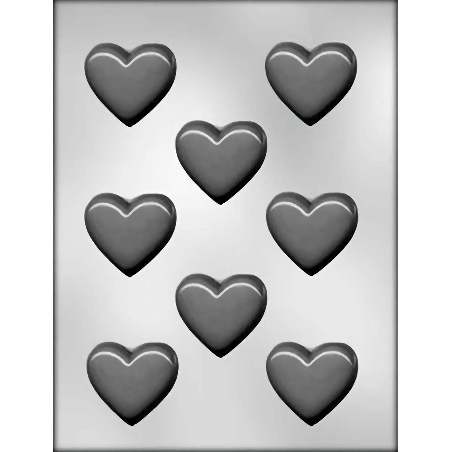 Smooth Heart Chocolate Mold - 2"