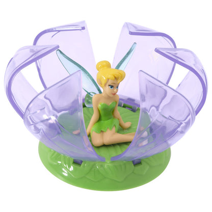 Tinker Bell DecoSet® featuring Tinker Bell seated inside an opening lavender flower.