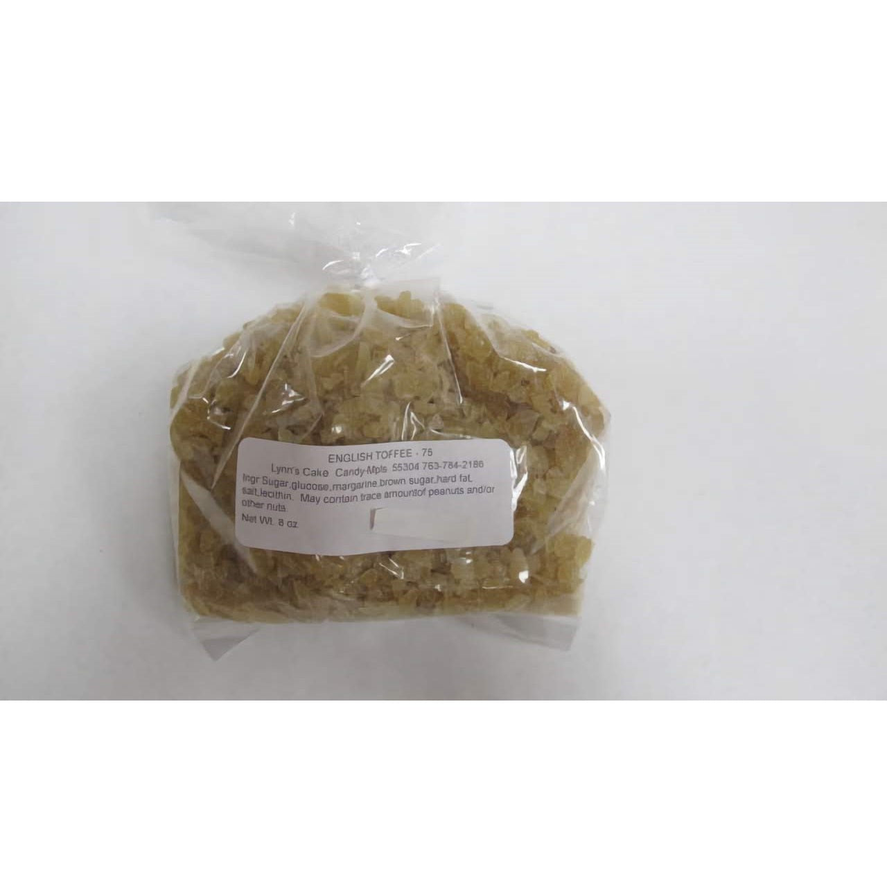 A Bag of English Toffee Candy Crunch for Candy Making