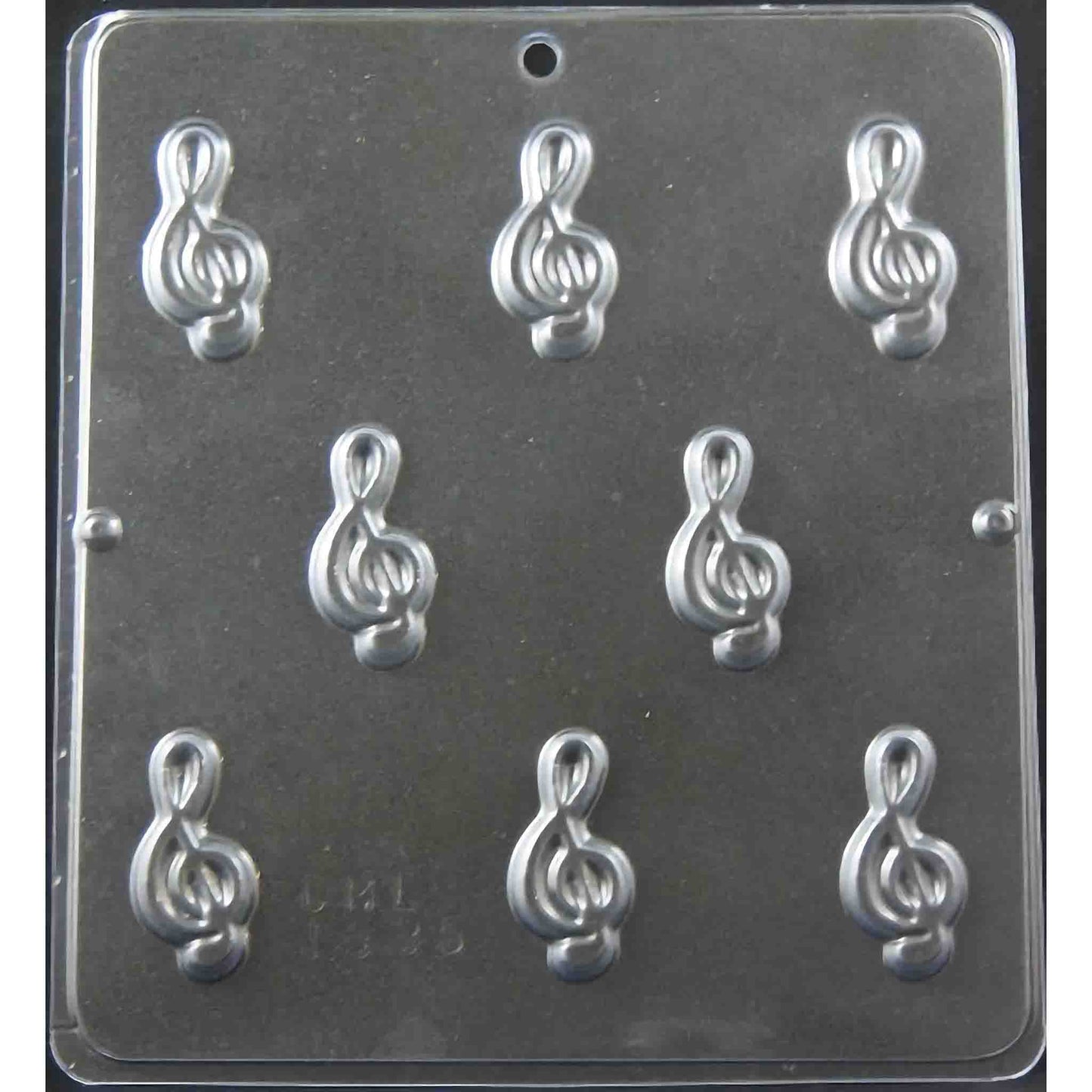 Treble Clef Chocolate Mold