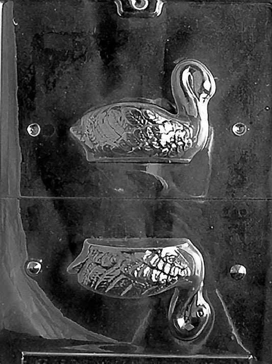 SMALL 3D DESSERT SWAN chocolate mold; 3D swan dessert design.