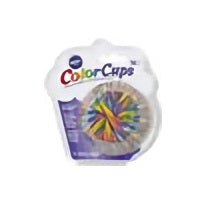 A package of wilton candy sticks cupcake liners