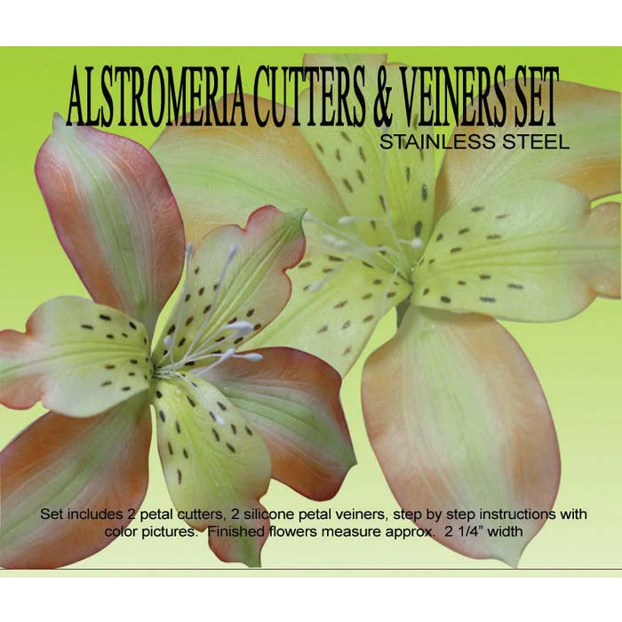 Alstromeria Cutter and Veiner Set