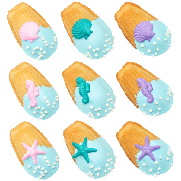 Shimmering Sugar Sea Shapes