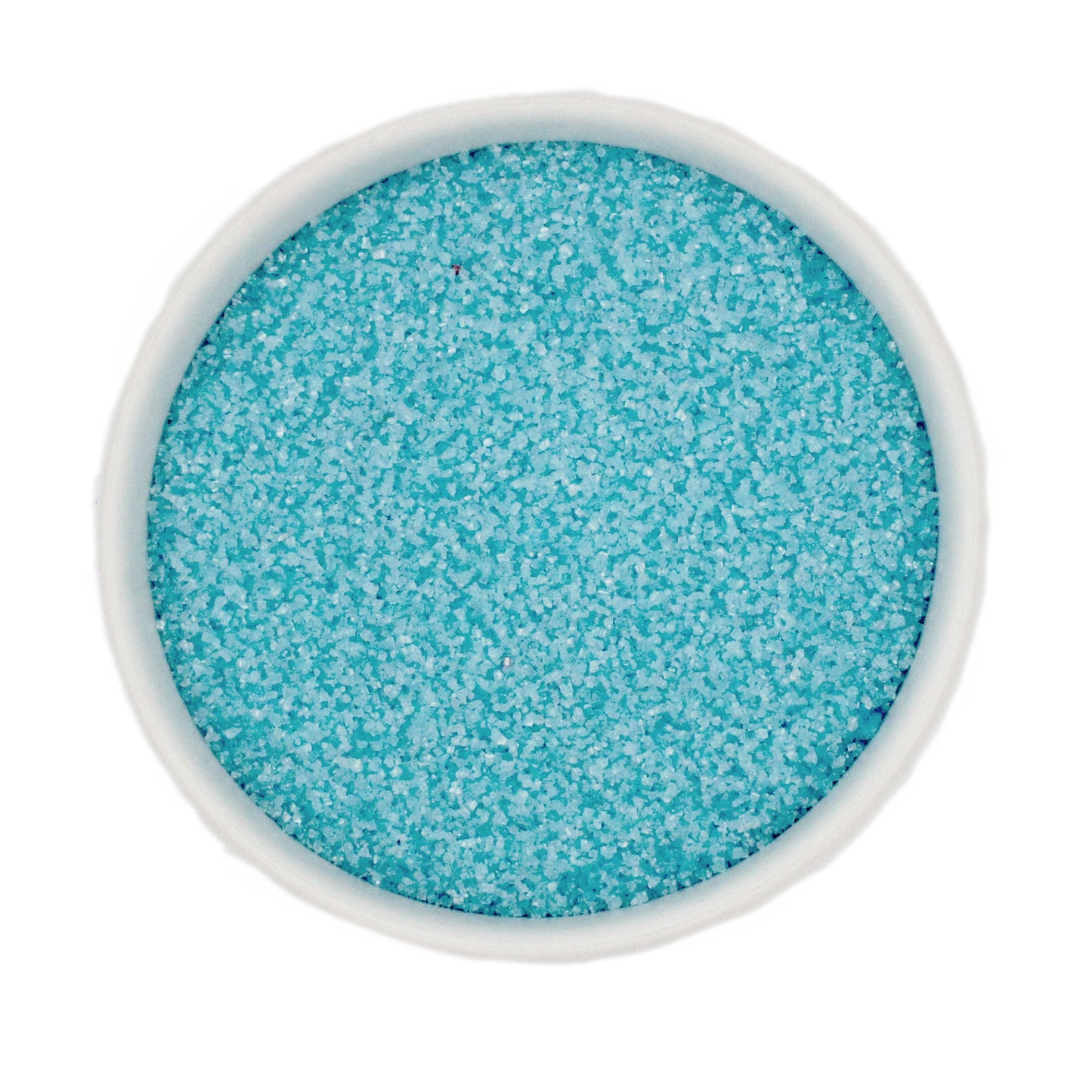 Natural Dyed Blue Sanding Sugar - Pearlized Finish