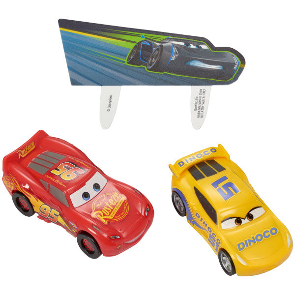 Cars Cake Topper - Cars 3 - Ahead of the Curve Decoset