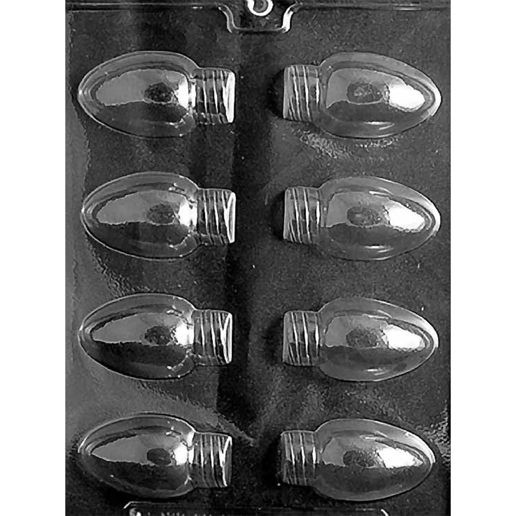 Christmas Light Bulbs Chocolate Mold