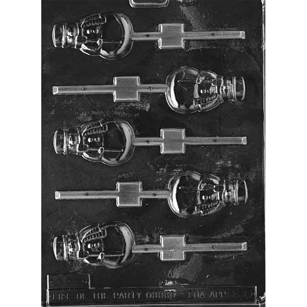 Classic Snowman Chocolate Lollipop Mold