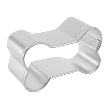 Side view of the Mini Dog Bone Cookie Cutter.