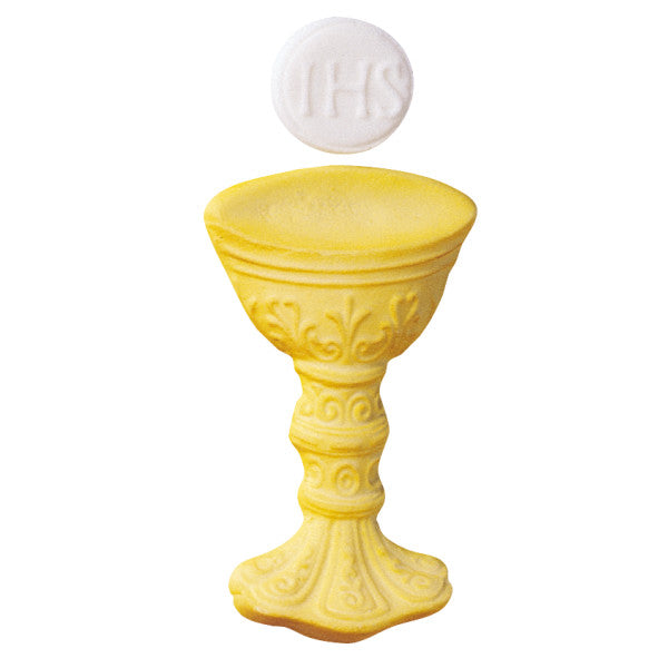 Chalice and Host Pressed Sugar Candy Decorations