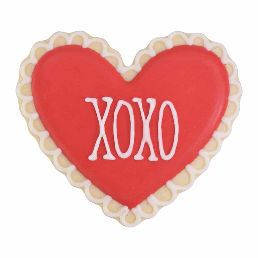 Heart Fluted Cookie Cutter 2.5"