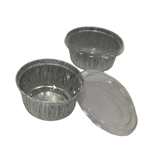 Ramekin Foil Cup and Lid - 24 Sets