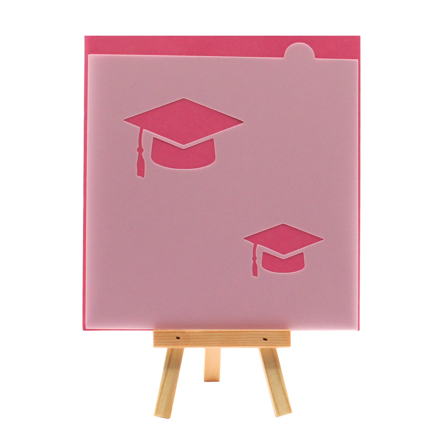 Grad Cap Cookie Stencil
