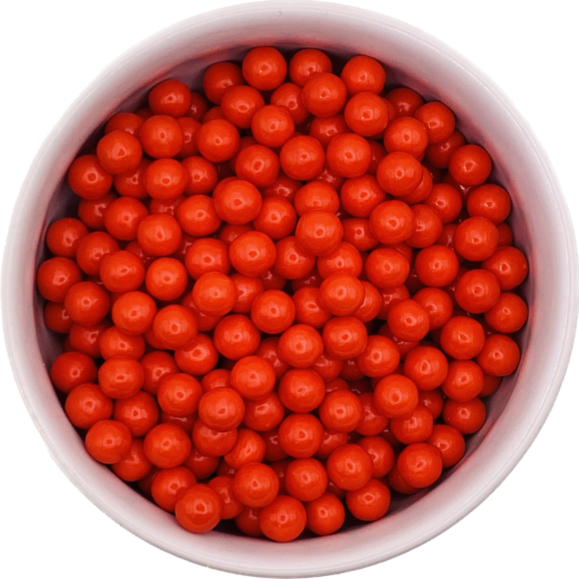 Red Candy Pearls - 7mm