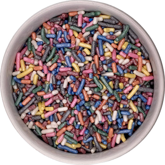 Rainbow Blend Jimmies Sprinkles