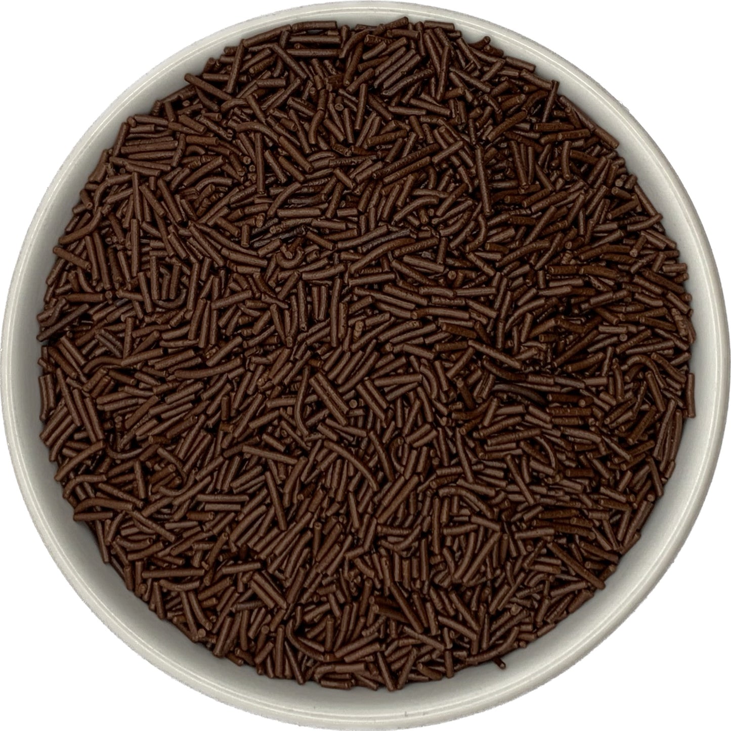 Guittard Decoratiff Chocolate Sprinkles in a small bowl