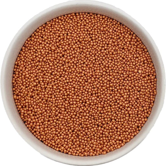 Shimmer Rose Gold Non-Pareils - 3.2 oz.