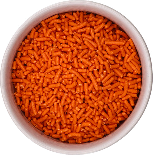 Orange Jimmies Sprinkles