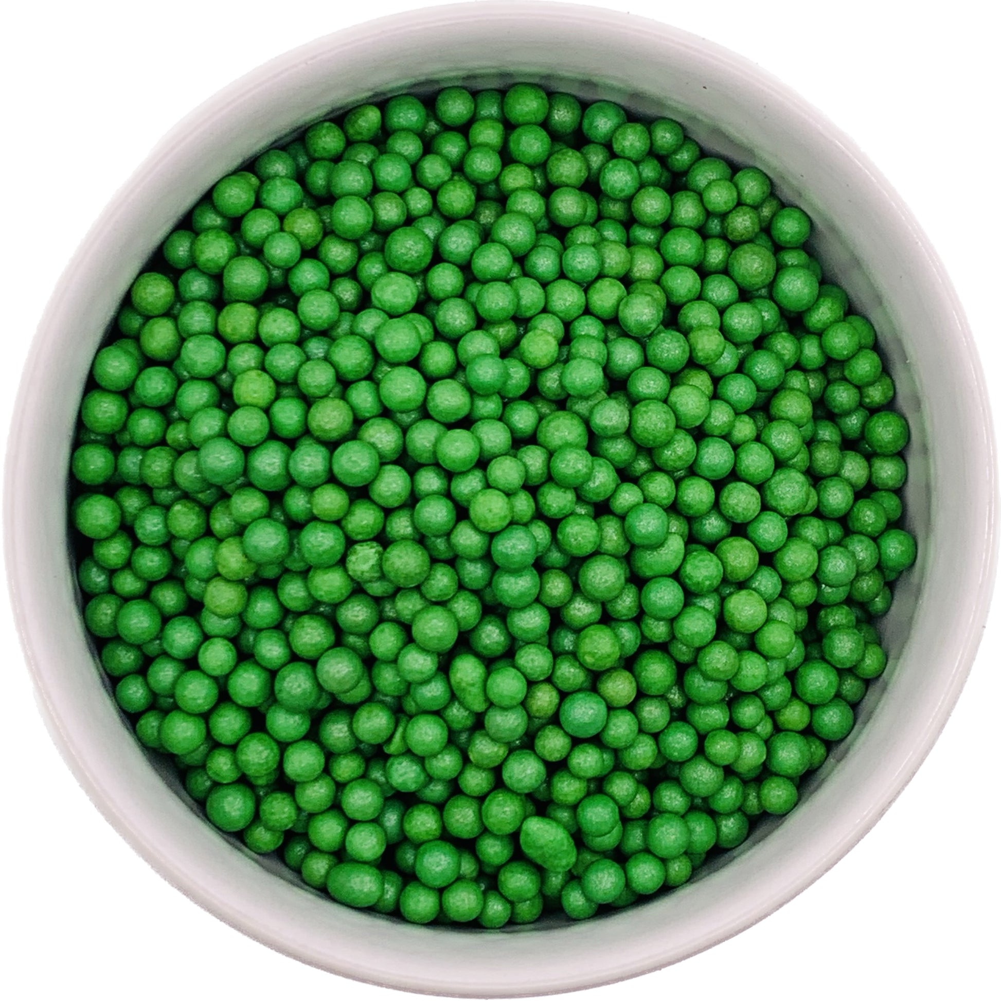 Green Soft Twinkle Edible Pearls