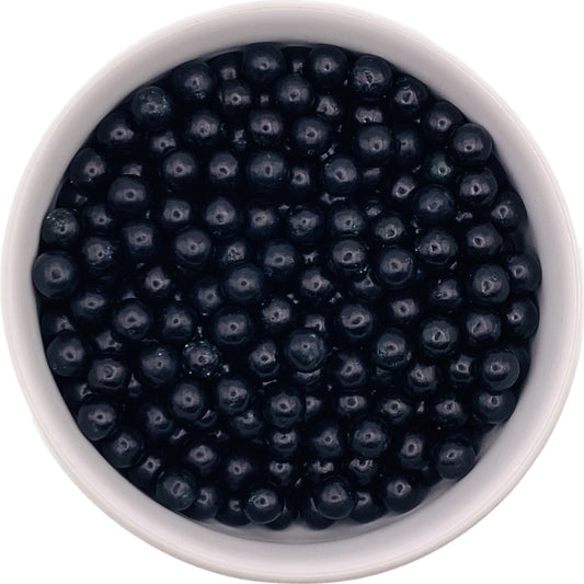 Edible Black Pearls - 7mm