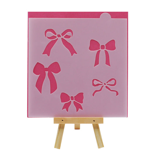 Large Assorted Bow Cookie Stencil