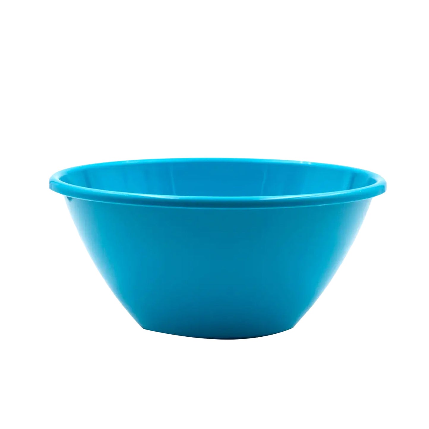 Light blue 32 oz. microwavable chocolate melting bowl for melting less than 1 pound of chocolate coating.