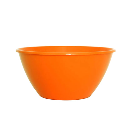 Orange 50 oz. microwavable chocolate melting bowl for larger batches of chocolate wafers and candy coatings.