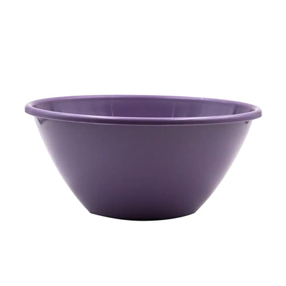 Purple 32 oz. microwavable chocolate melting bowl for small batches of chocolate wafers and candy coatings.