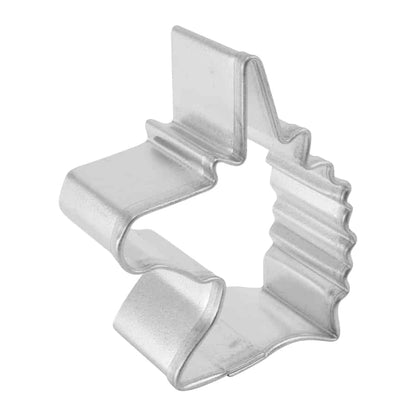 Side view of the Mini Unicorn Head Cookie Cutter, showing its durable metal construction and intricate details.