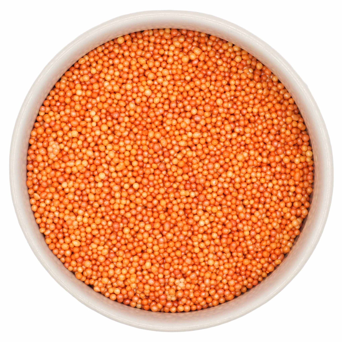 Natural Dyed Nonpareil Sprinkles - Pearlized Finish