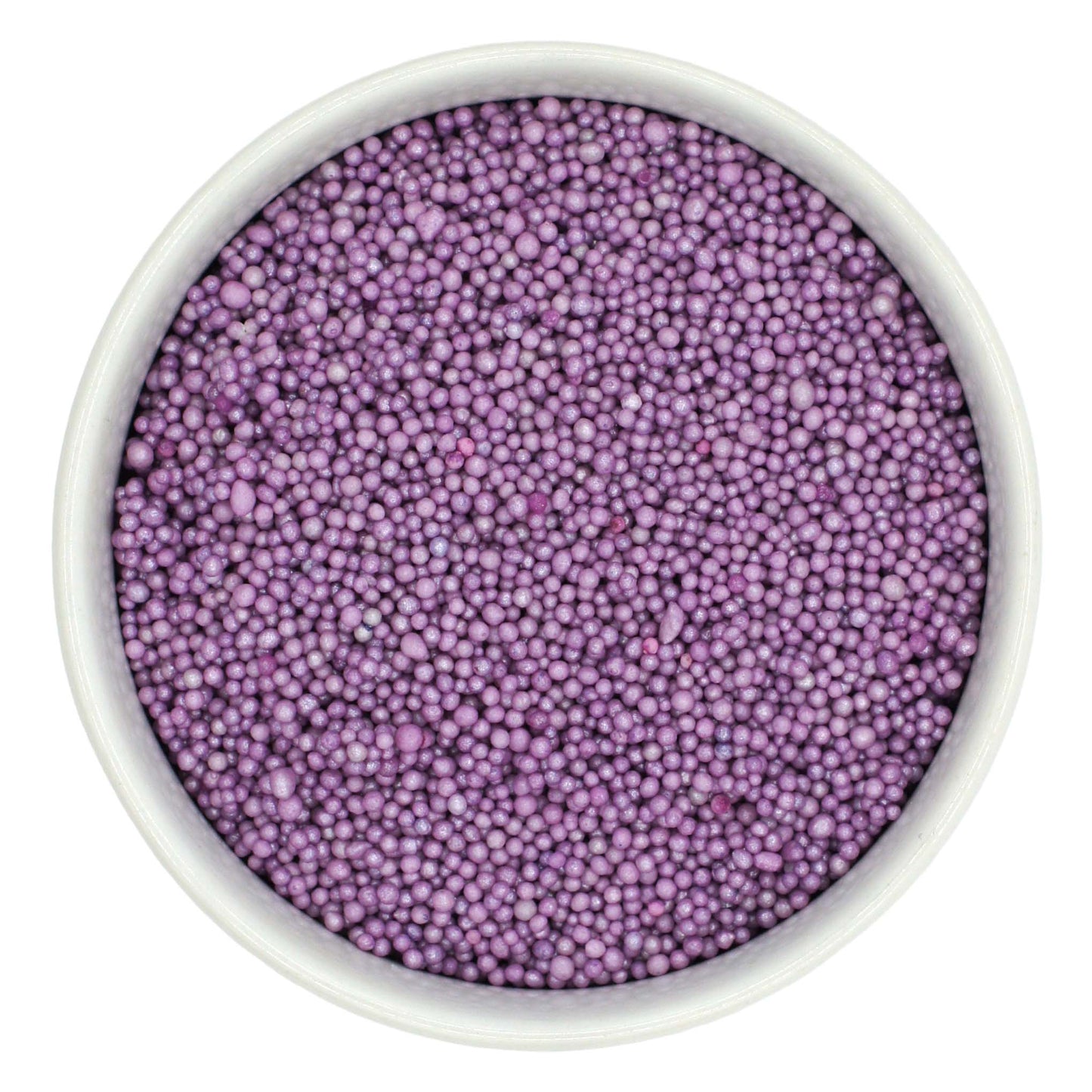 Natural Dyed Nonpareil Sprinkles - Pearlized Finish