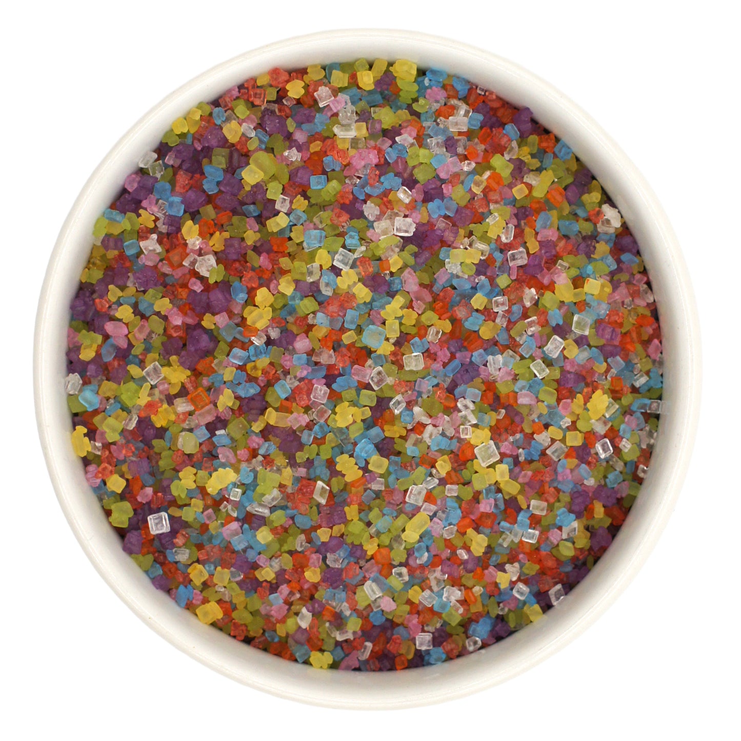 Natural Dyed Coarse Sugar - Pearlized Finish - 4 oz