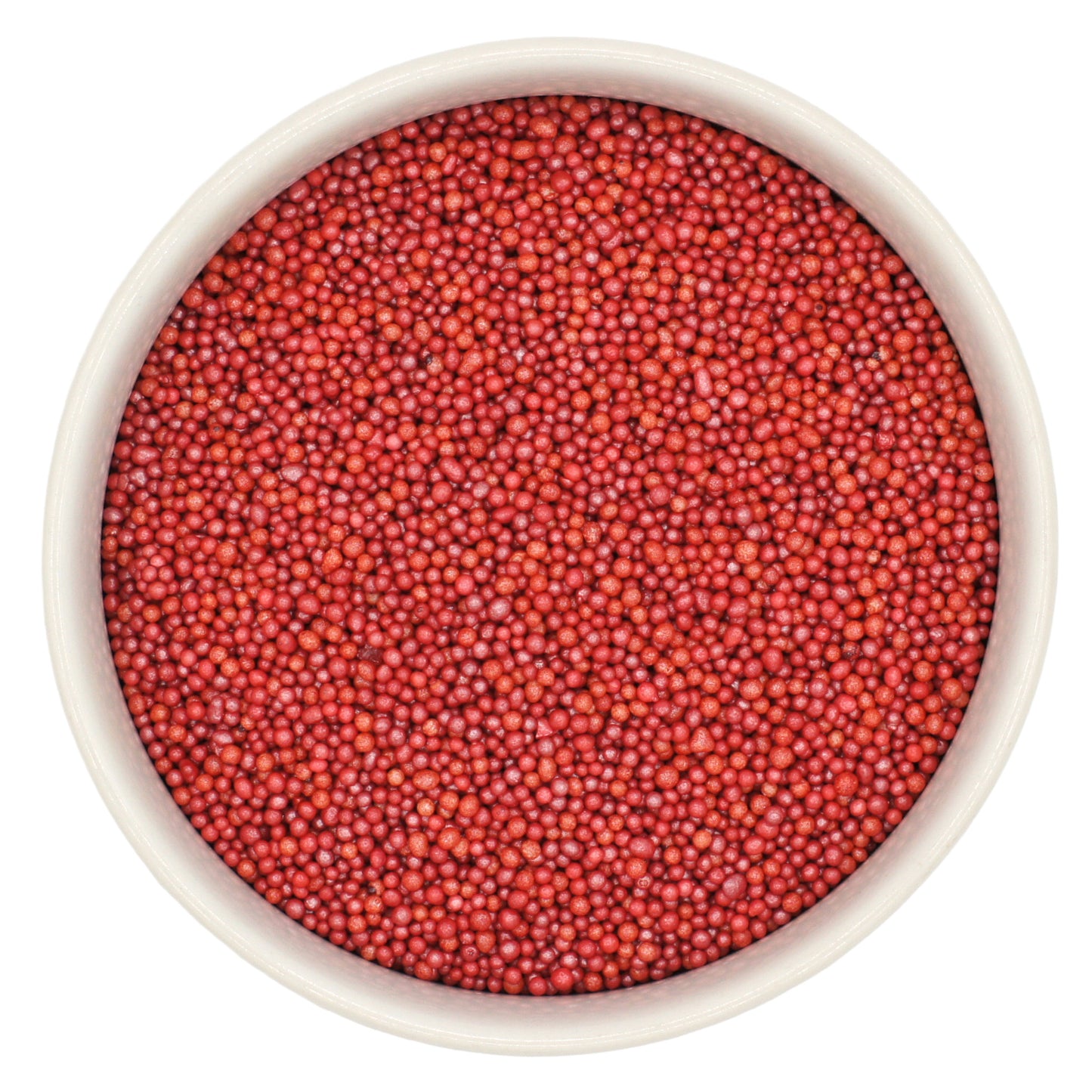Natural Dyed Nonpareil Sprinkles - Pearlized Finish