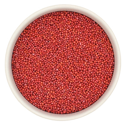 Natural Dyed Nonpareil Sprinkles - Pearlized Finish