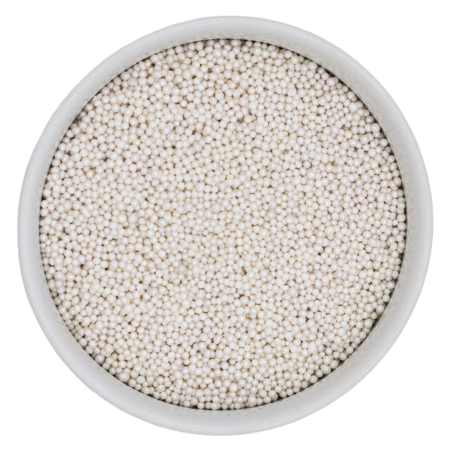 Natural Dyed Nonpareil Sprinkles - Pearlized Finish