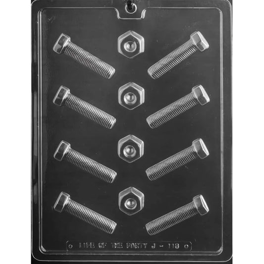 Nuts & Bolts Chocolate Mold