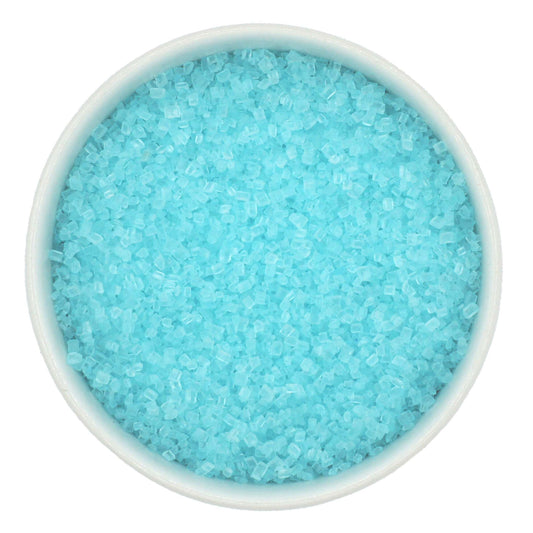 Pastel Blue Coarse Sanding Sugar