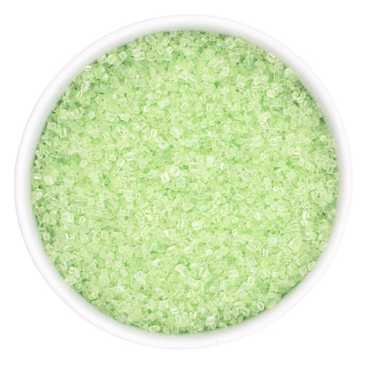 Pastel Green Coarse Sanding Sugar - 8 oz