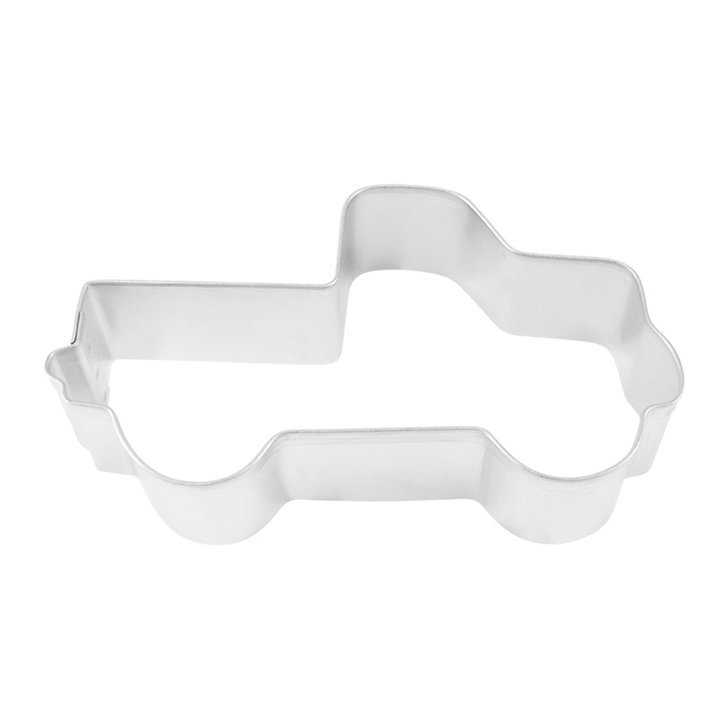 Pick-Up Truck Cookie Cutter made of tinplated steel, featuring a classic truck shape with defined details.