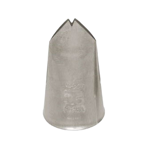 115 leaf piping tip, metal cake decorating nozzle for realistic leaves and shell-motion borders