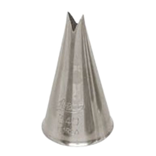 349 leaf piping tip, metal cake decorating nozzle for realistic leaves and shell-motion borders