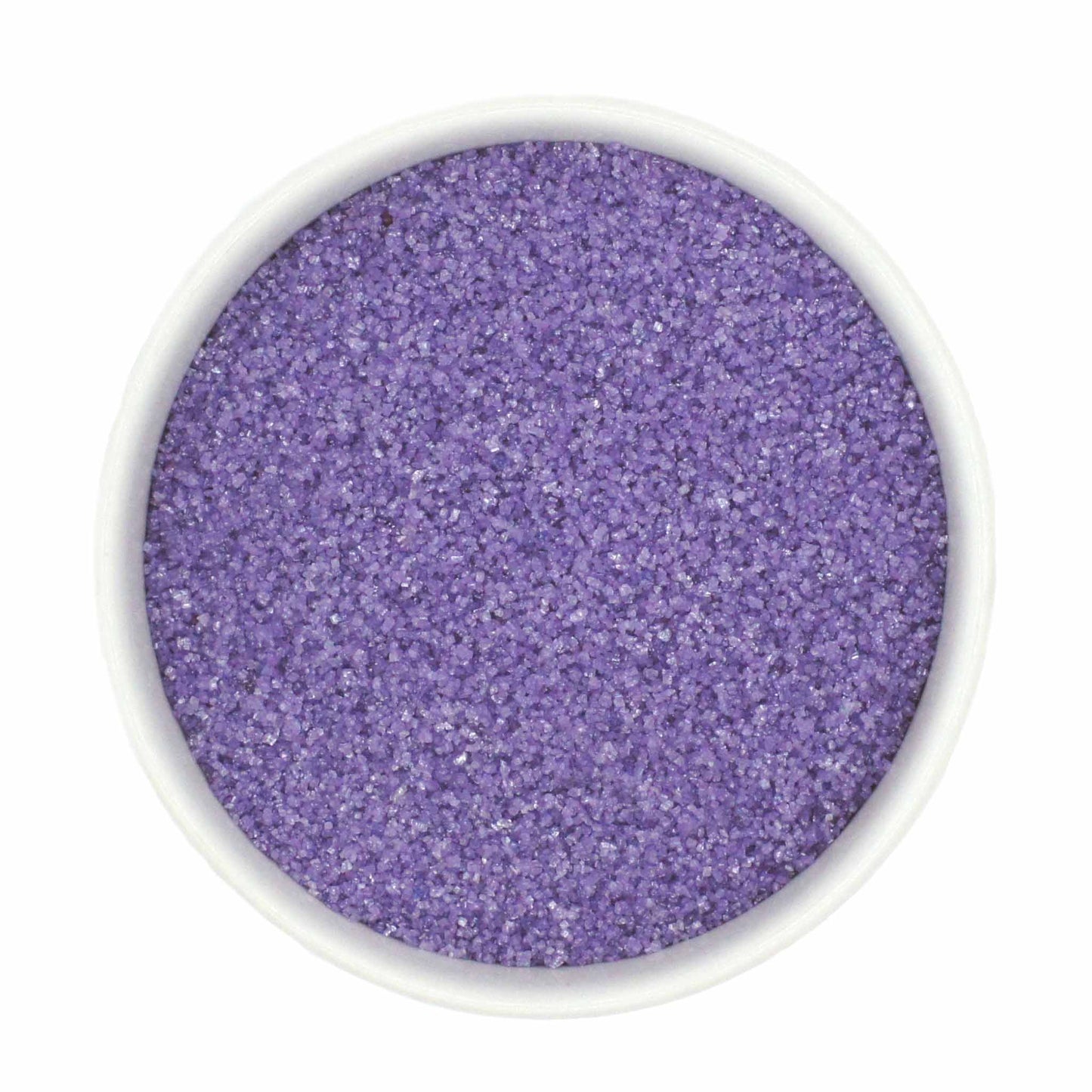 Natural Dyed Purple Sanding Sugar - Pearlized Finish