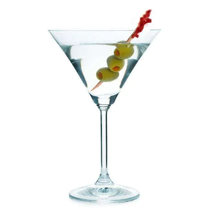 Package of 100 wooden cocktail picks with red and blue cellophane frill tops, ideal for parties and appetizers