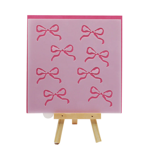 Ribbon Bow Cookie Stencil